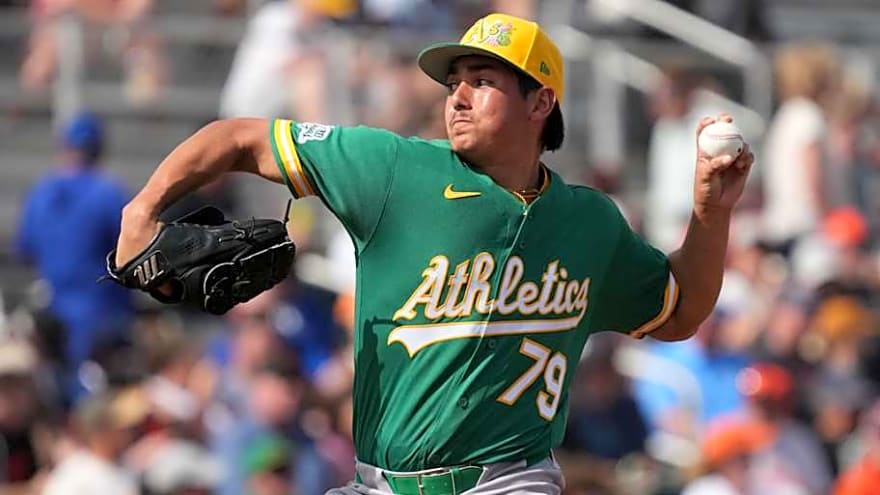 A's Prospects Fuel Excitement in Win Over Reds