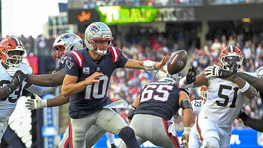 Upcoming Atlanta Falcons Opponent Drake Maye Gets An MVP Comparison