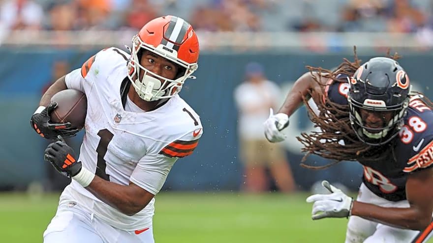 Browns WR KC Concepcion Has Lofty Goals That Have Never Before Been Achieved