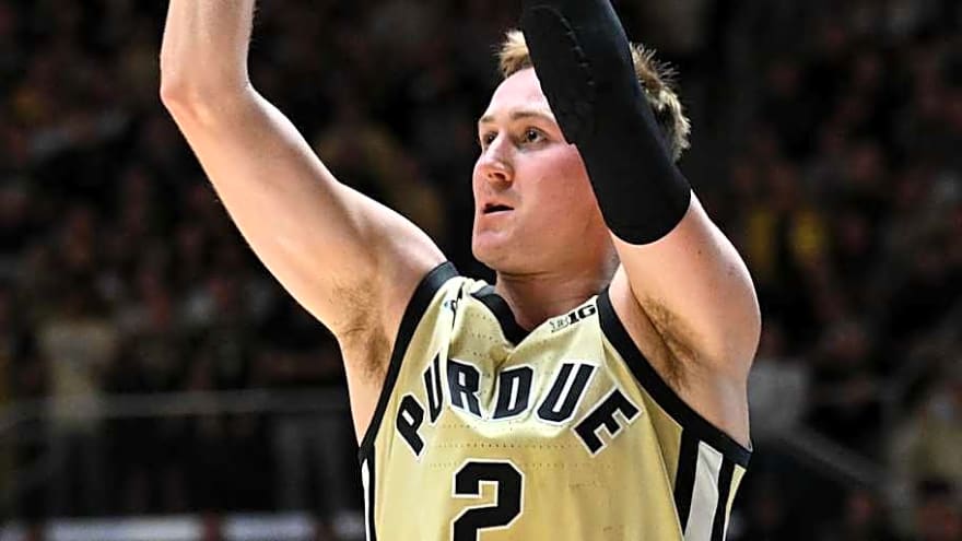 Purdue's Fletcher Loyer Stoic in Response to Making Game Winner in Win Over Oregon