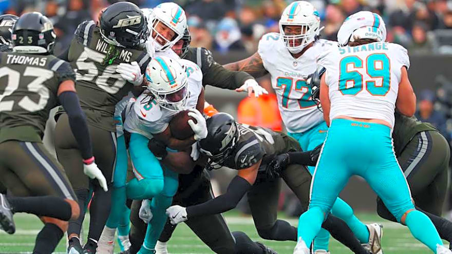 The Crazy Numbers About the Dolphins Running Game