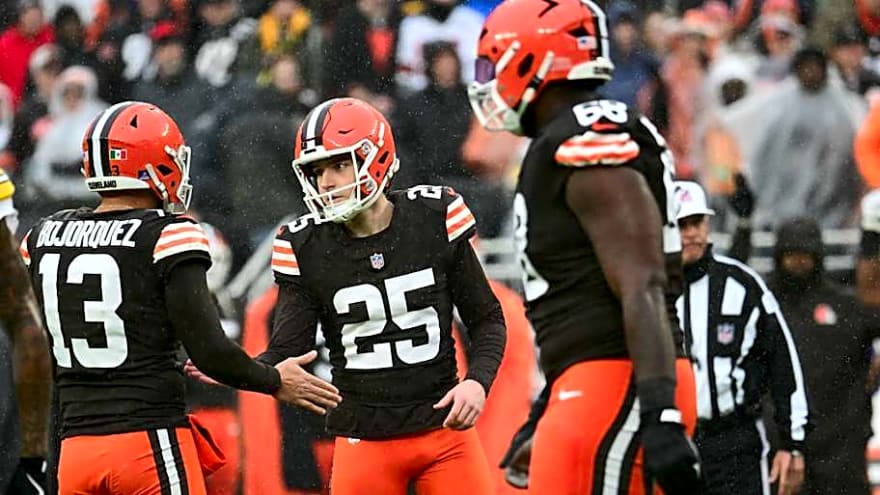 How Browns kicker Andre Szmyt has turned around his rookie season