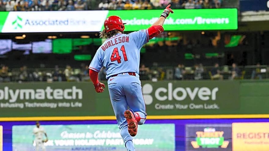 Alec Burleson Reaches Historic RBI Mark Not Seen From Cardinals Lefty Since Stan Musial