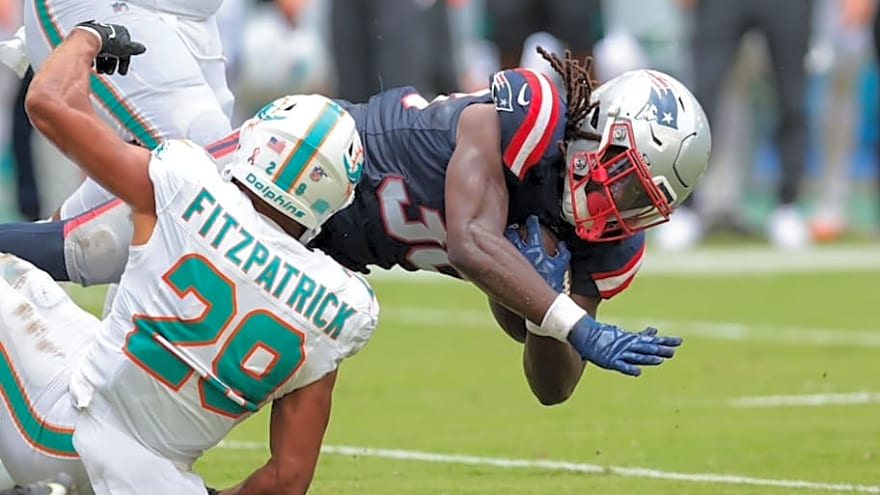 Patriots RB Runs Wild in Win Over Dolphins