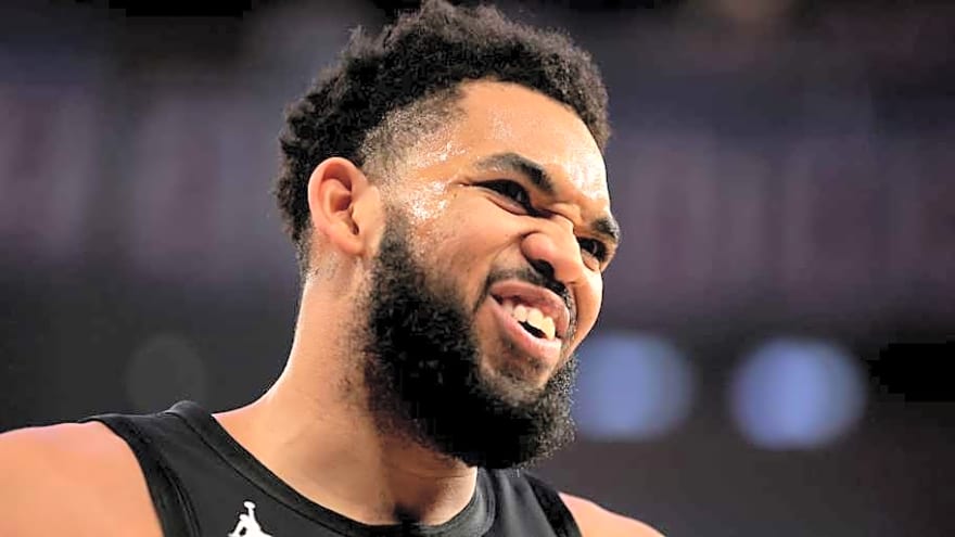 Karl-Anthony Towns Reacts to Late-Game Benching in Knicks Win