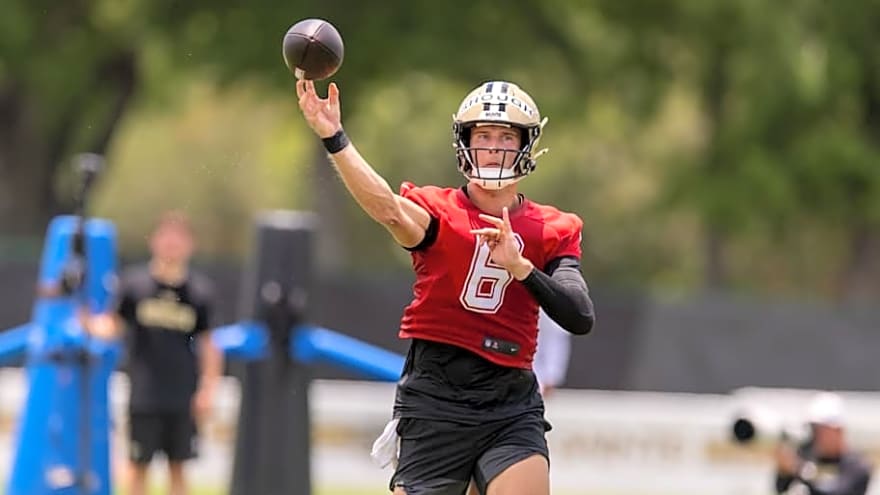Saints QB Tyler Shough Caught Peyton Manning&#39;s Attention
