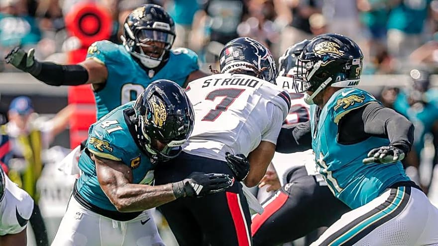 3 Key Areas Jaguars Have an Advantage Over Texans: Attacking Houston's OL Weakness