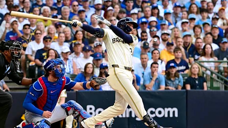 Brewers Star Robbed Blind in MLB Network's 'Top 10 Right Now'