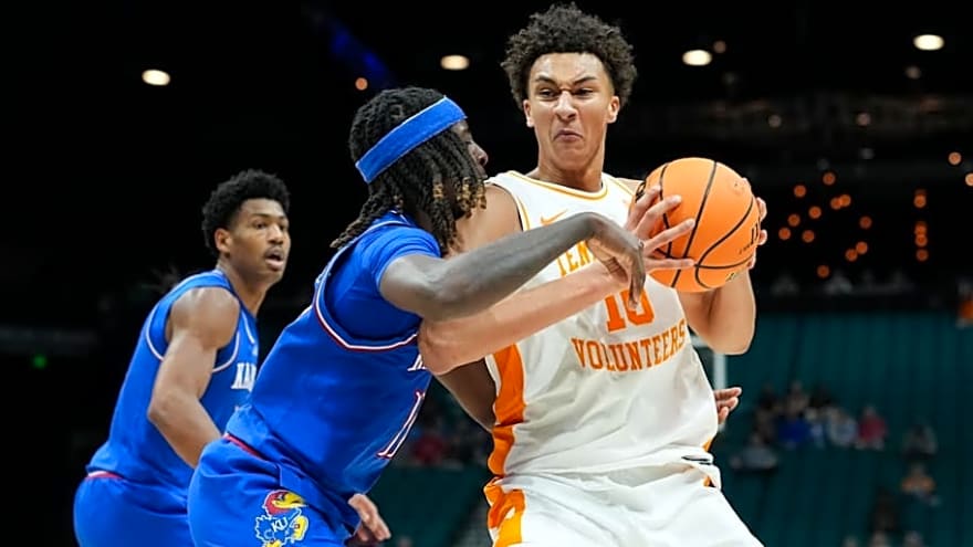 Tennessee Basketball Suffers Defeat Against Kansas Jayhawks