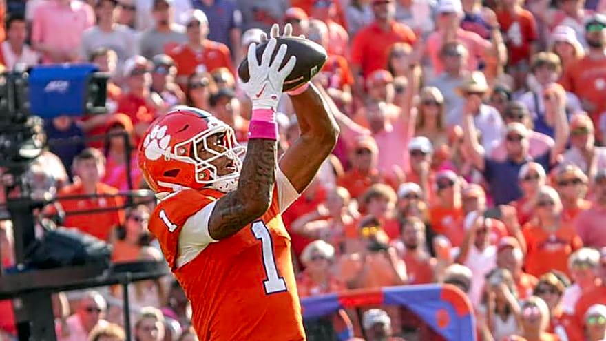 Motivation and Confidence Defining Clemson WR T.J. Moore&#39;s Sophomore Season