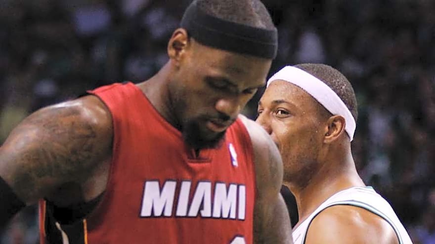 Paul Pierce gives a backhanded compliment to his Miami Heat rivals