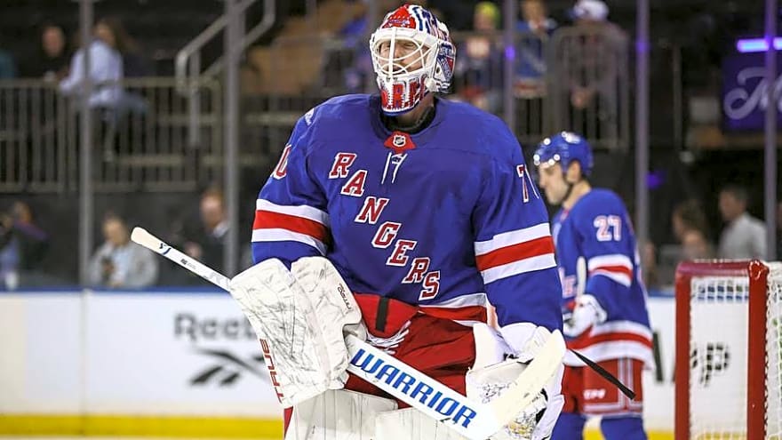 NY Rangers Placing Joonas Korpisalo on IR With Lower-Body Injury