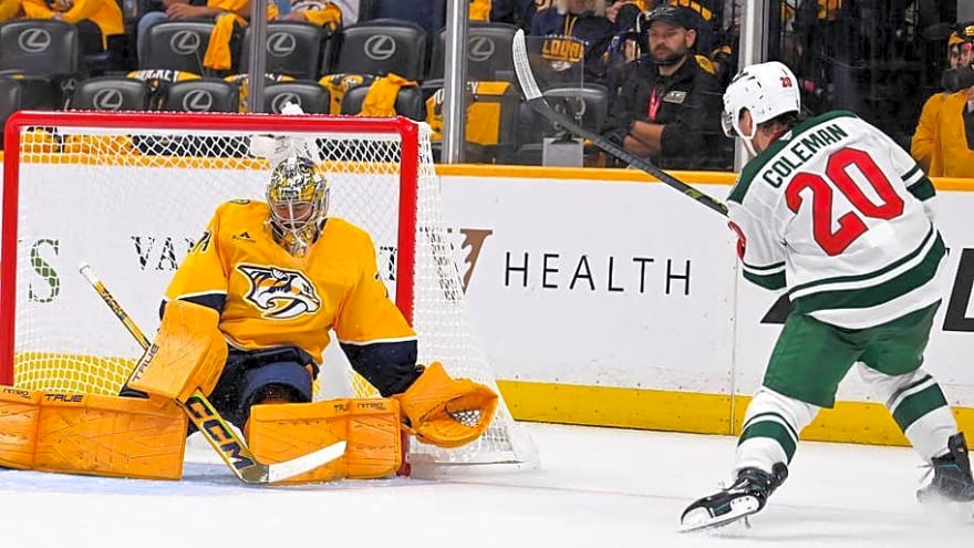Predators Stumble in Season Opener, Fall 3-1 to Wild