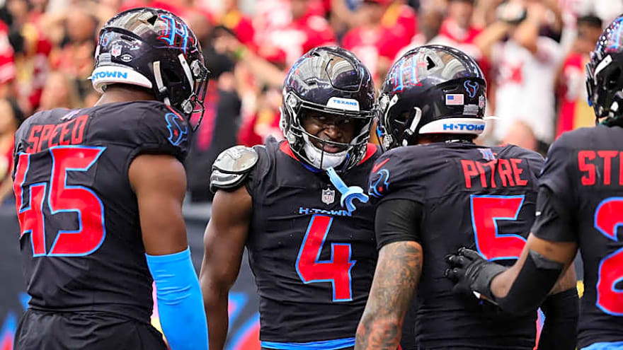 Bo Nix tips his cap to &#39;Fast Flowing&#39; Houston Texans defense