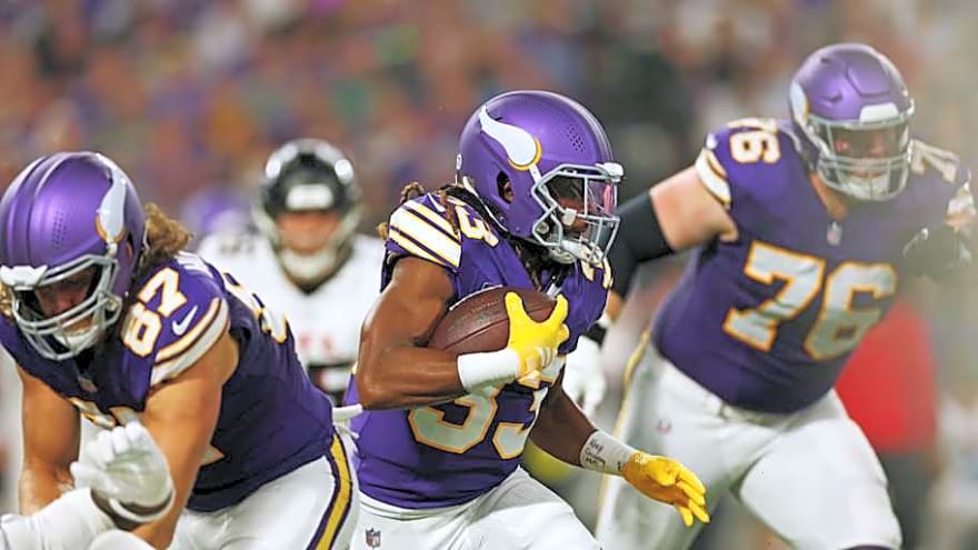 Gameday injury updates on Vikings&#39; Aaron Jones, Christian Darrisaw