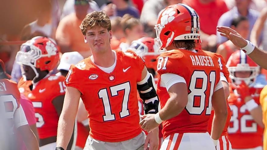 Is Clemson QB Christopher Vizzina Available to Play Against California?