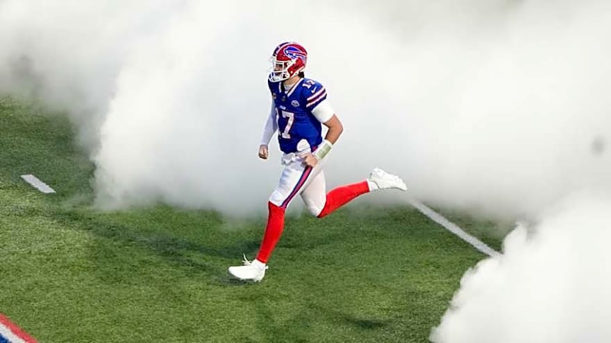 Motivational Josh Allen shows Bills' teammates he's ready for playoffs