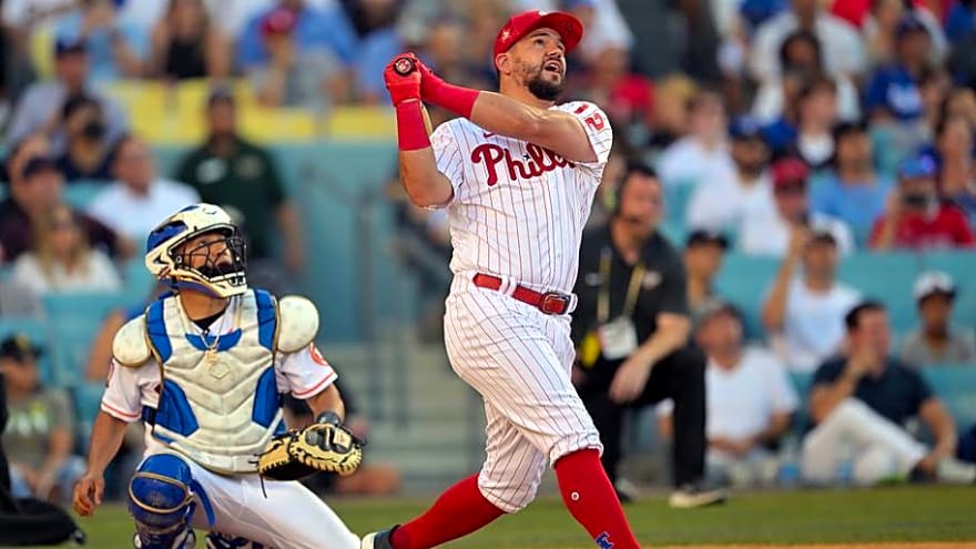 Kyle Schwarber Joining Bryce Harper in Home Run Derby Field
