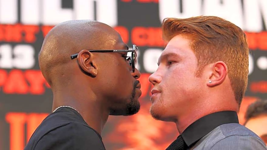 Canelo vs Crawford Poster Rips Off Mayweather vs Canelo Design And Tagline