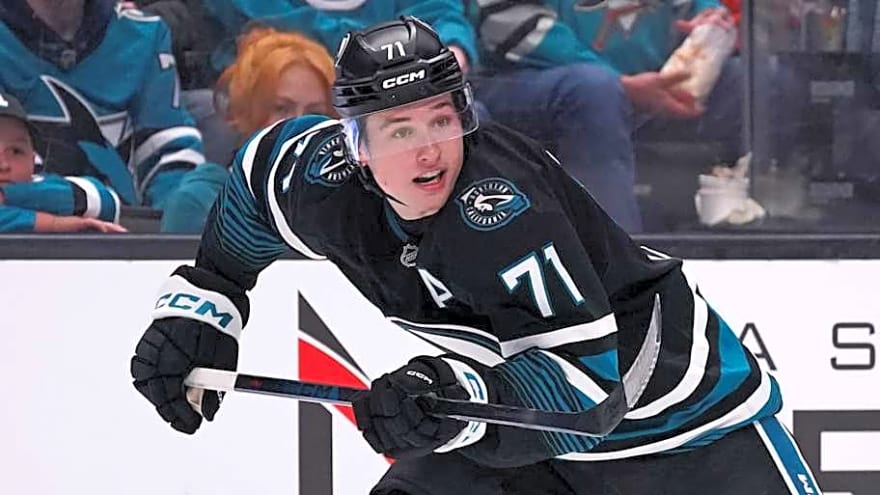 Sharks Star Becomes Sixth Teenager in NHL History to Hit Century Mark
