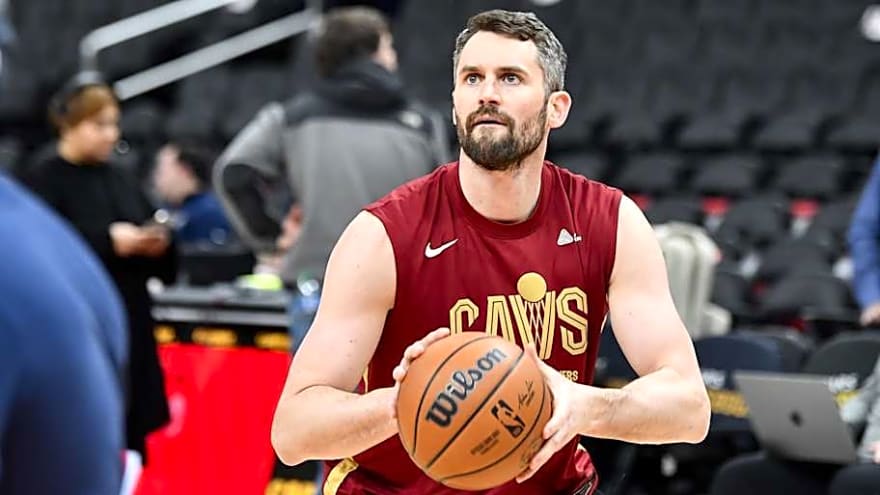 Kevin Love would accept a prestigious award with Cleveland Cavaliers