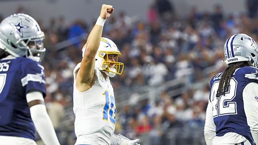 Los Angeles Chargers winners and losers after big victory over the Dallas Cowboys