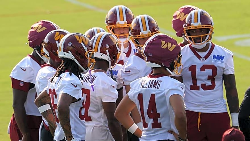 Nick Allegretti, Treylon Burks Injuries Create Opportunity at Commanders Camp