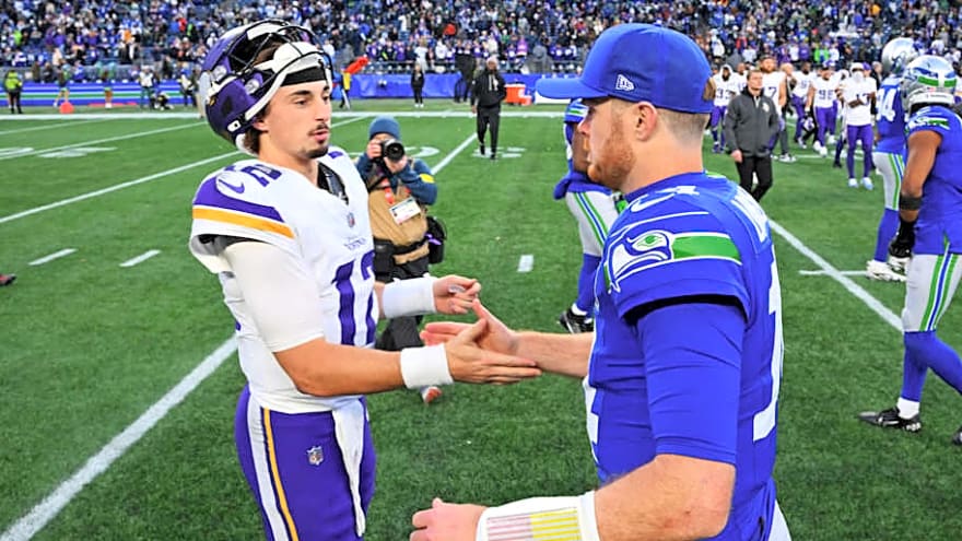 Seahawks&#39; Sam Darnold tumbles in NFL QB power rankings after dud vs. Vikings