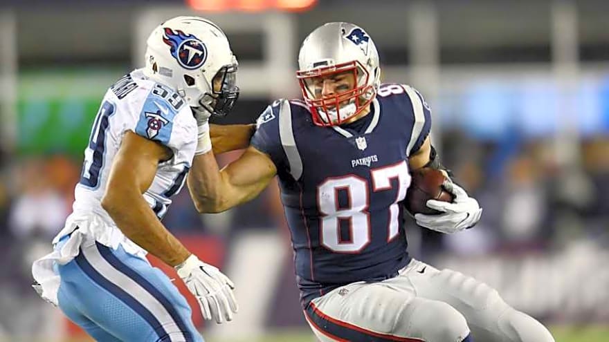 Rob Gronkowski Boasts Iron-Clad Case for Patriots Hall of Fame