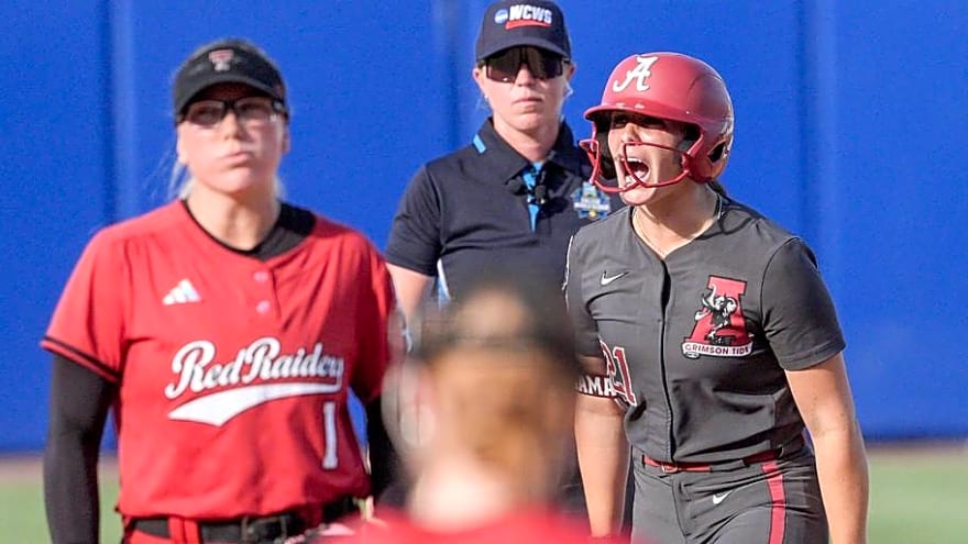 Alabama Falls One Game Short of Championship Series with Two Losses to Texas Tech