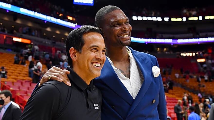 Former Star Chris Bosh Offers His Solution for Struggling Miami Heat
