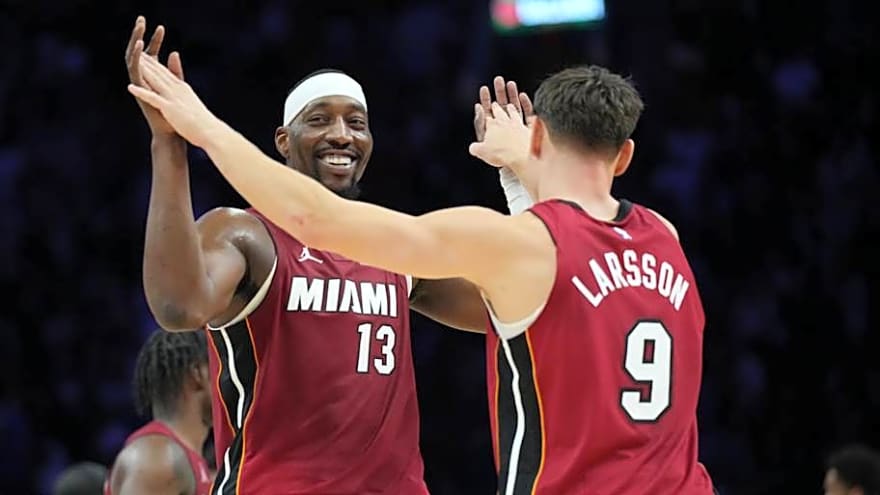 Bam Adebayo, Pelle Larsson lead Miami Heat past Bulls in bounce back