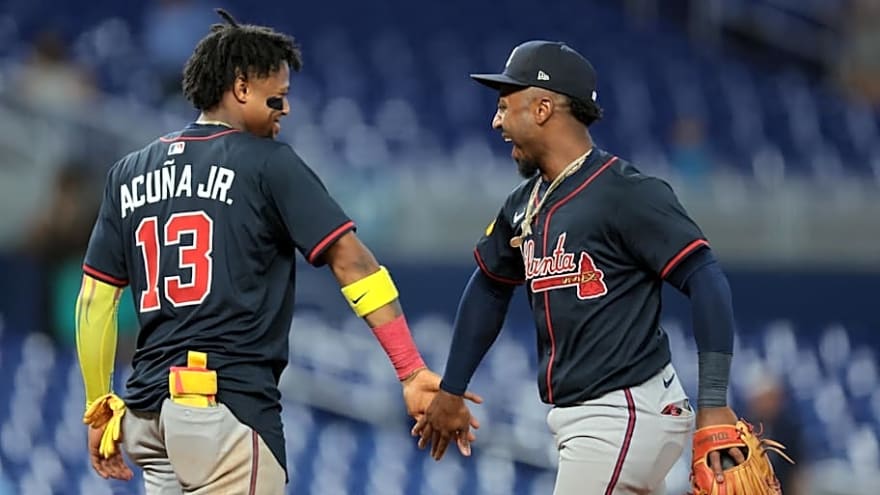 Watch Ozzie Albies Pays Up on WBC Bet With Ronald Acuña Jr.