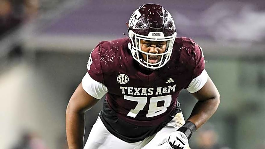 Texas A&M Predicted Starting OT After Dametrious Crownover Was Picked In NFL Draft