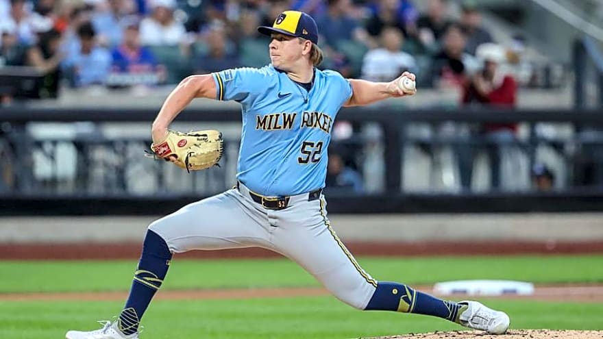 Brewers Announce Starting Pitchers for High-Stakes Cubs Series