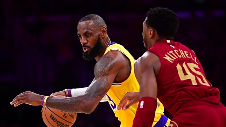 Lakers’ LeBron James Rumors Prompt Reaction From Cavs' Donovan Mitchell