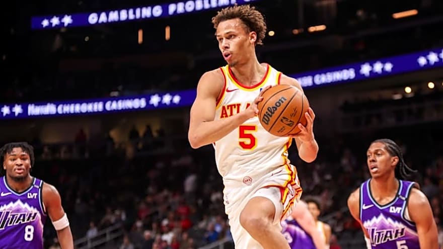 Hawks Announce Final Playing Status For Jalen Johnson, Zaccharie Risacher, and Dyson Daniels In Tonight's Game