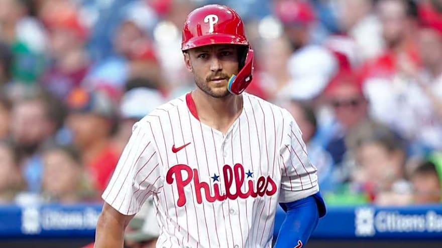 Trea Turner Hoisted Emmy Won for Infamous Standing Ovation Before Friday&#39;s Game