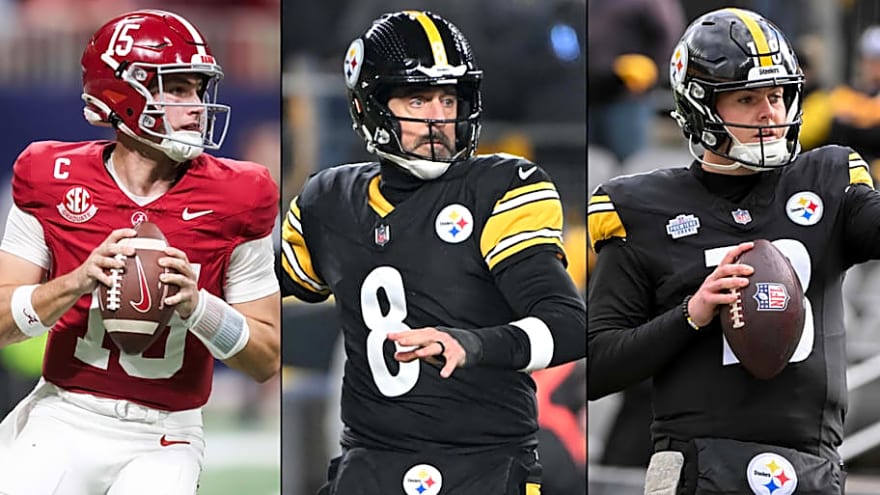Steelers QB Plan: Aaron Rodgers, Will Howard, Three Outside Names