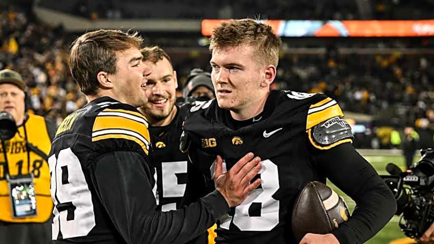 Two Iowa Special Teamers Earn All-B1G Honors