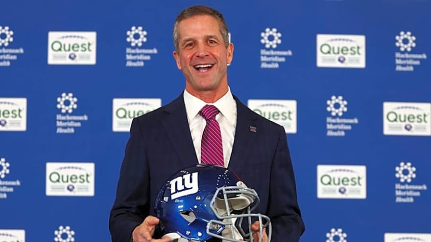NY Giants Earn High Marks for John Harbaugh Hire