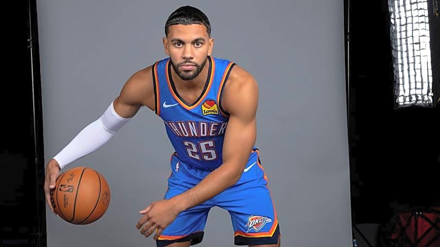 OKC Thunder's Ajay Mitchell Selected Top 5 in 2024 NBA Redraft