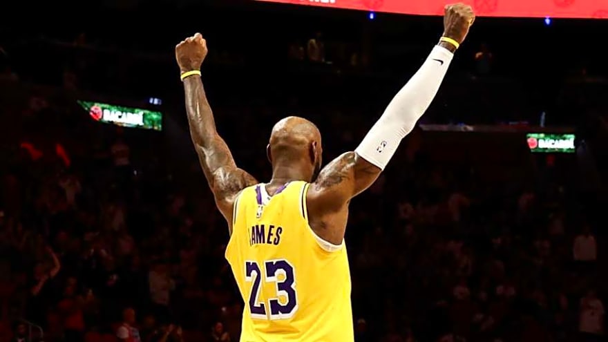 LeBron James pushes back on premise Miami Heat made him a 'winner'