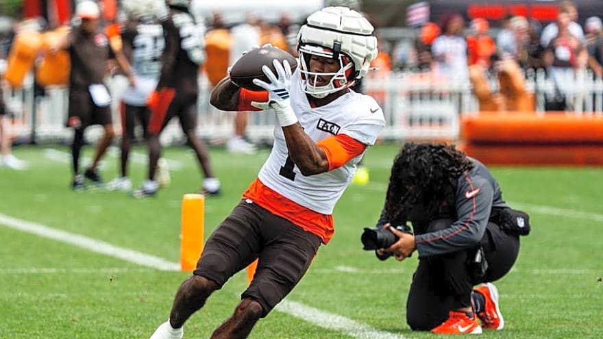 Browns Rookie Receiver KC Concepcion Named Recipient of Training Camp Award