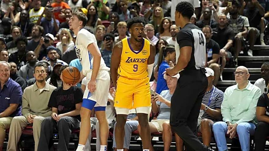 Dwyane Wade Gives Shocking Assessment Of Bronny James In Summer League