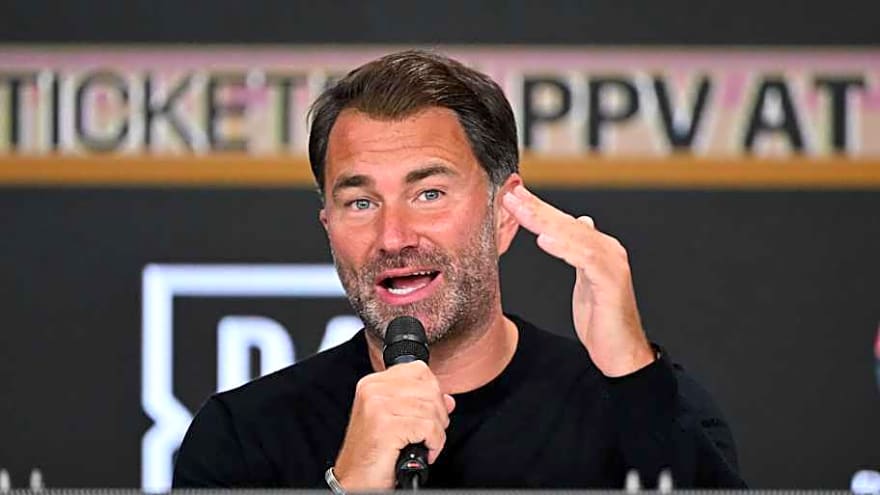 Eddie Hearn Has Shock Reaction To Jake Paul’s Mom's Comments
