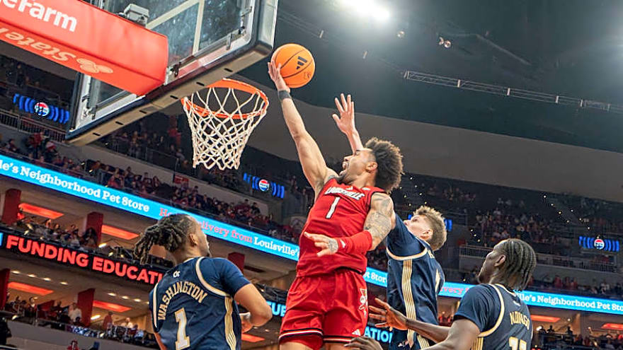 Louisville Men's Basketball Takes Step Back in Week 16 of AP Top 25