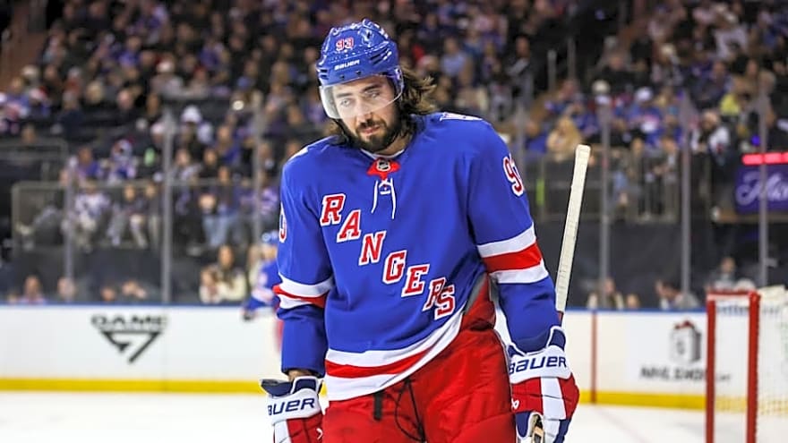 Rangers HC Reveals Why Mika Zibanejad Will Miss Ducks Matchup