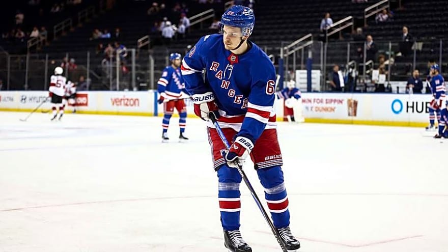Alberts Smits Shares Thoughts on Historic NY Rangers Debut