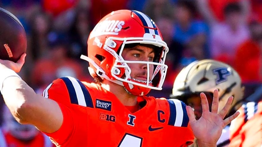 Explaining Illinois QB Katin Houser's Path Back to Michigan State